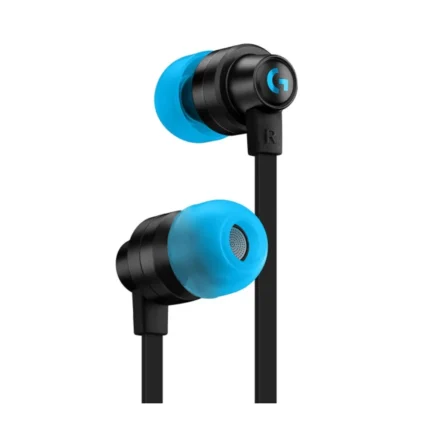 Logitech G333 Gaming Earphones, Dual Drivers 5.8mm+9.2mm, In-Line Mic & Controls, USB-C/3.5mm, Aluminum Housing, Multi-Device