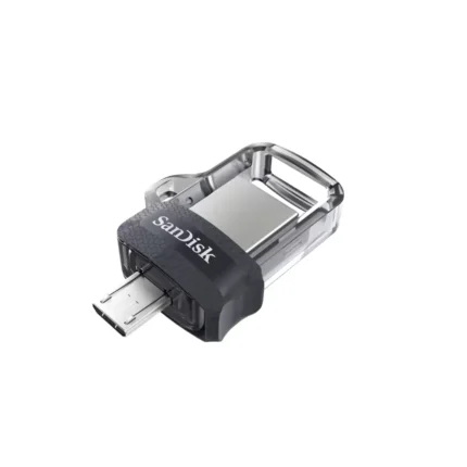 SanDisk Ultra Dual Drive m3.0 64GB USB Flash Drive, USB 3.0 & Micro-USB, Up to 150MB/s, OTG Compatible