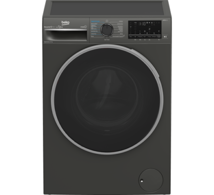 Beko BWD106 Front Load Washer Dryer, 10/6KG - Grey