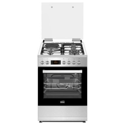 SIMFER Cooker 3 Gas + 1 Electric - F6316SEWIM, Inox Grey