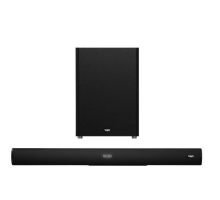 VON 2.1CH, VSB1202WFK Wired subwoofer, 120W RMS