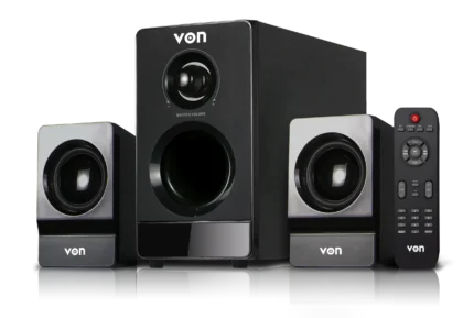 VON 2.1CH VSW0202BEK Subwoofer 20W RMS, Bluetooth