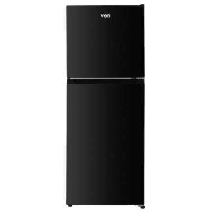 VON VRT-247NRAK Double Door Fridge, Top Mount Freezer, No Frost , 247L