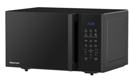 Hisense H25-MOBS7H Digital Solo Microwave Oven, 25L - Black